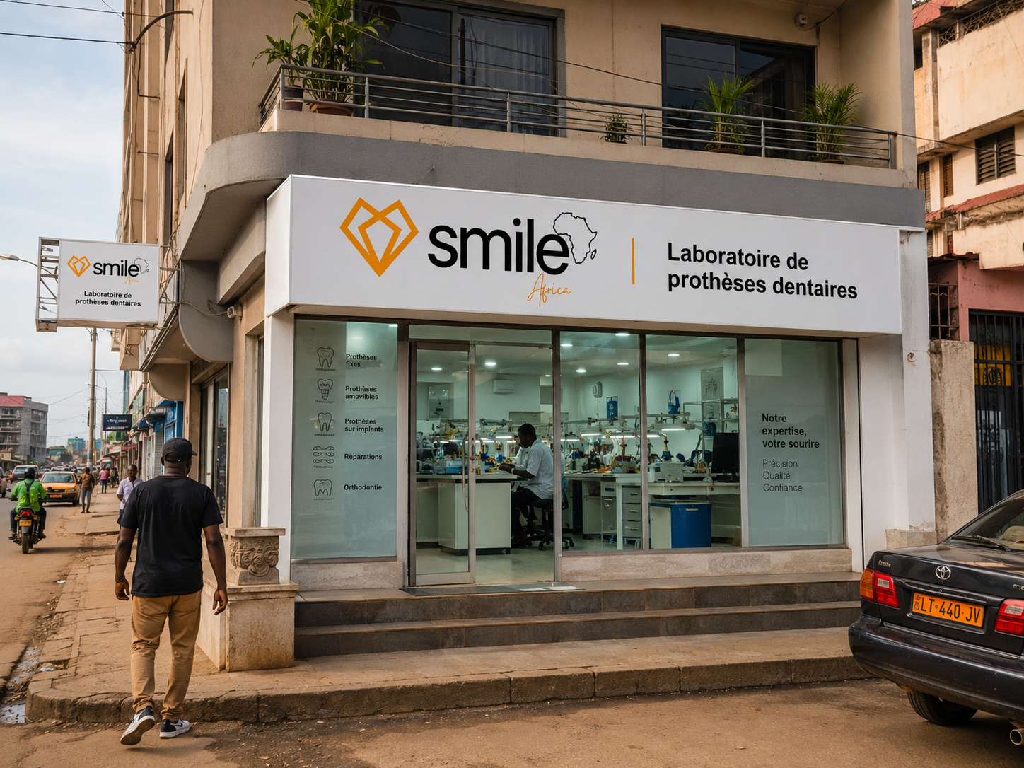Smile Africa — ouverture internationale au Cameroun, transmission du savoir-faire Smile